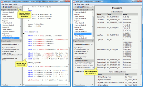 gDEBugger - Shaders Source Code Editor